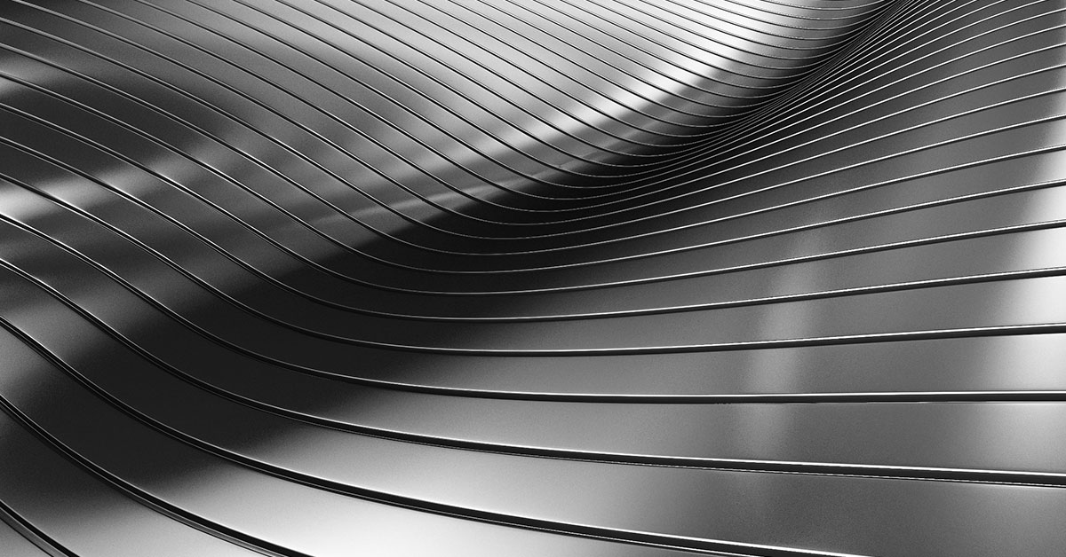 Abstract silver metal background